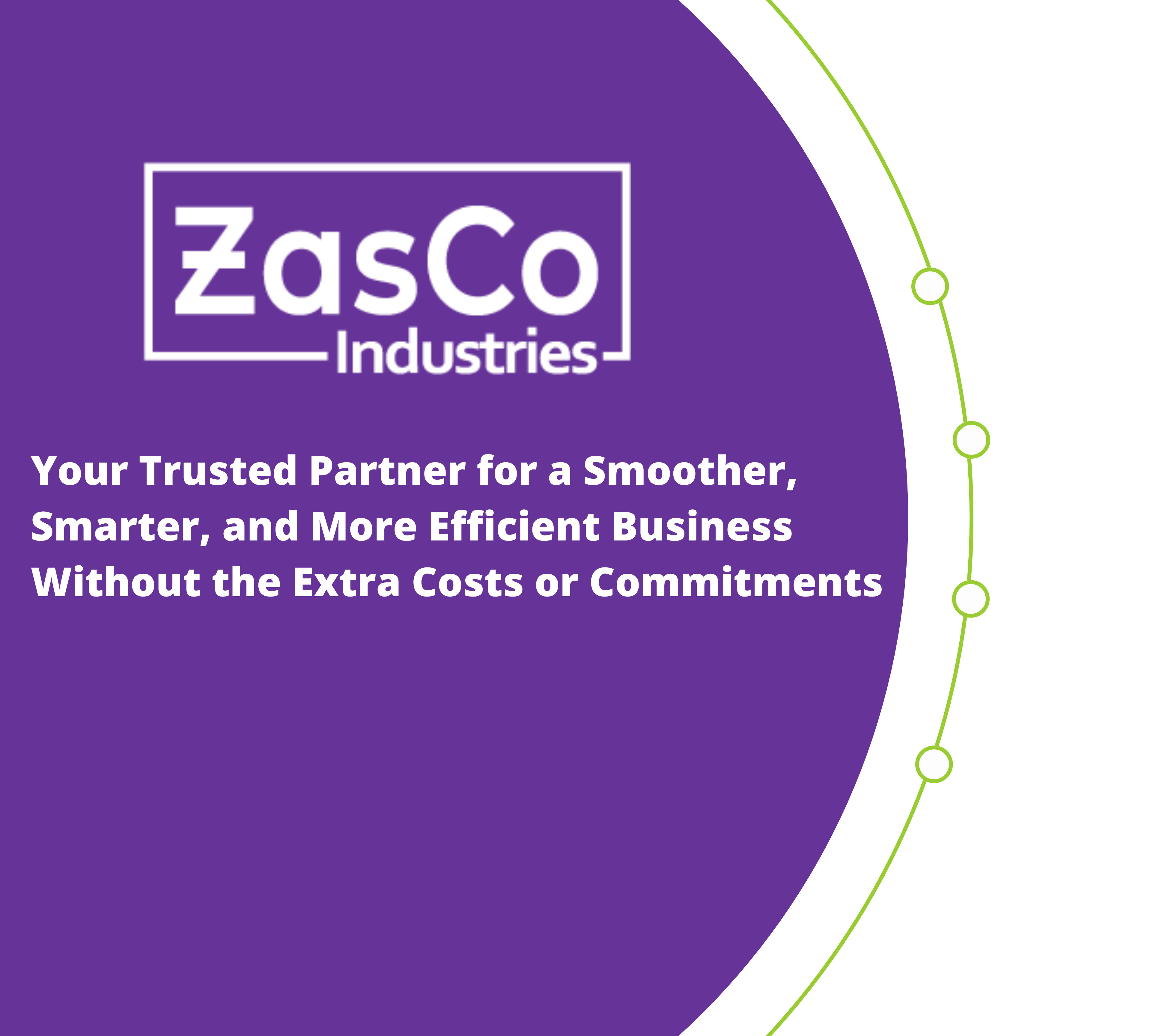 ZasCo Purple Background Why Choose Us - Small business Outsourcing